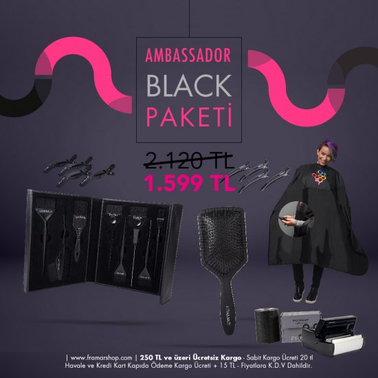 Framar Ambassador Black Paketi