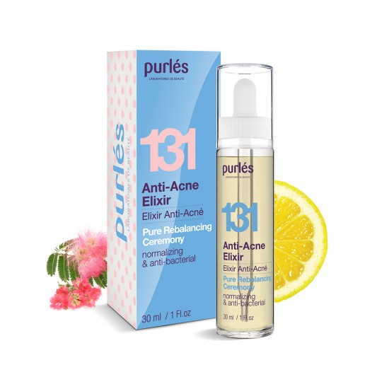 131 Purlés Anti-Acne  İltihaplı ve Yağlı ciltler için Akne Karşıtı  Serum 30 ml