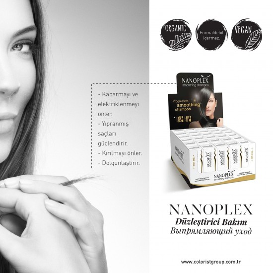 Designlook Nanoplex Smoothing Kalıcı Saç Düzleştirici Şampuan (Formaldehidsiz) 100 ML