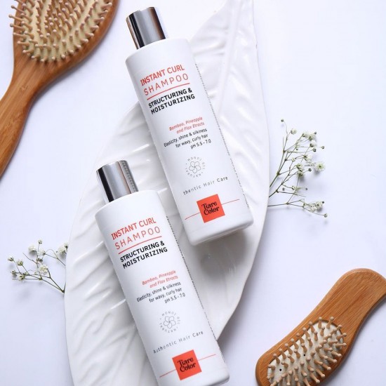 TiareColor Instant Curl Kıvırcık Saçlar için Şampuan 300 ml